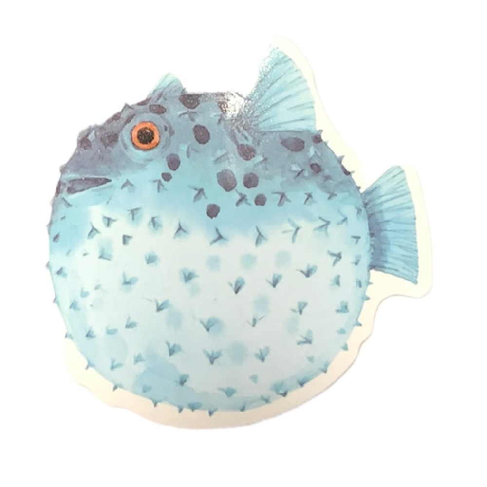 Blowfish Vinyl Sticker